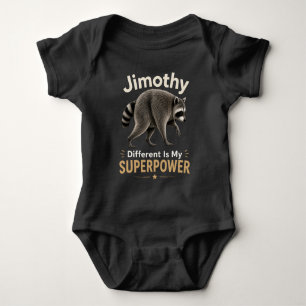Body Para Bebé La diferencia de Jimothy es mi superpoder