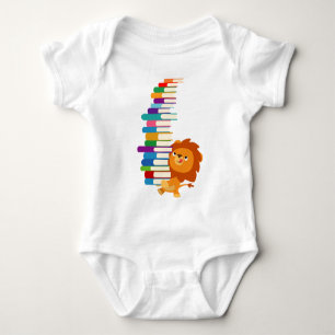 Body Para Bebé La enredadera voraz del bebé del lector (león de