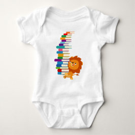 Body Para Bebé La enredadera voraz del bebé del lector (león del