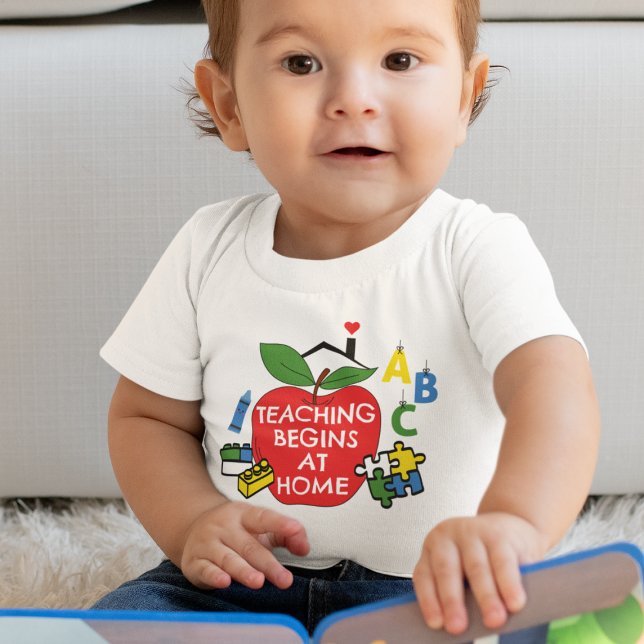 Body Para Bebé La enseñanza empieza en casa - Rompecabezas, bloqu (Subido por el creador)