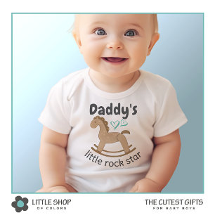 Body Para Bebé La Estrella de Rock de Papá