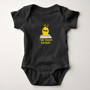 Body Para Bebé La exploración lunar Safari Alien Cartoon Espacio