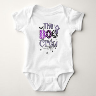 Body Para Bebé La familia Boo Crew Ghost Spider Halloween Black
