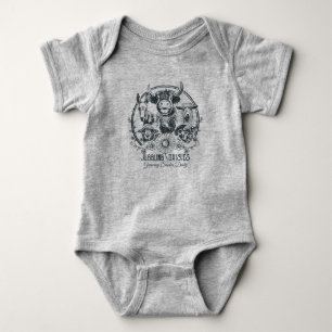 Body Para Bebé ¡La familia de los Daisies en Malos!