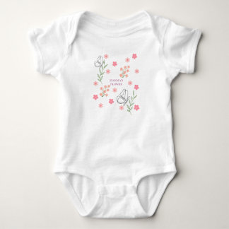 Body Para Bebé La flor de mamá