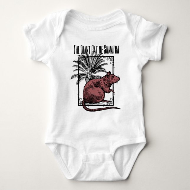 Body Para Bebé La gigantesca rata de Sumatra Holmesian Sherlock H (Anverso)