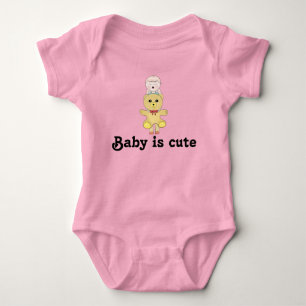 Body Para Bebé La linda camiseta de bebé