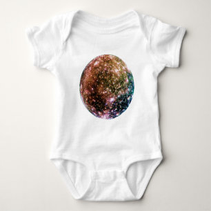 BODY PARA BEBÉ LA LUNA DE JÚPITER DEL PLANETA: CALLISTO