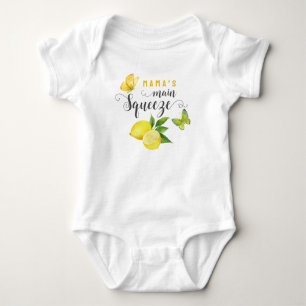 Body Para Bebé La mariposa de limón mate principal de mamá