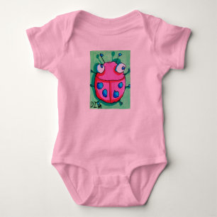 Body Para Bebé La mariquita Onsie de Dina
