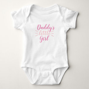 Body Para Bebé LA NIÑA PEQUEÑA DE DADDY DE una pieza