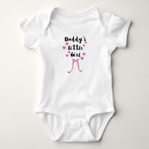 Body Para Bebé La niñita de papá // Día del padre lindo