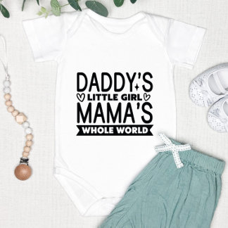 Body Para Bebé La niñita de papá lindo