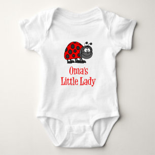 Body Para Bebé La pequeña dama de Oma