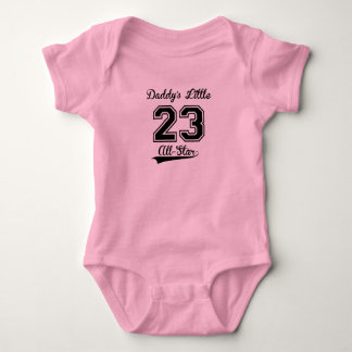 Body Para Bebé La pequeña estrella de papá (rosa)