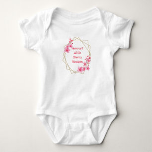 Body Para Bebé La pequeña flor de cerezo de mamá - Flor de cerezo