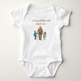 Body Para Bebé La pequeña herencia de abuelo