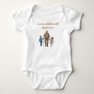 Body Para Bebé La pequeña herencia de abuelo 