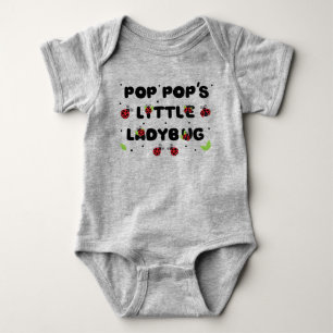 Body Para Bebé La pequeña mariquita de Pop Pop - Bonito 