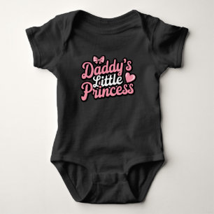 Body Para Bebé La pequeña princesa de papá