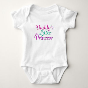 Body Para Bebé La pequeña princesa de papá
