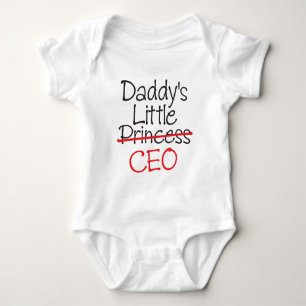 Body Para Bebé La pequeña princesa de papá - Pequeño CEO de papá