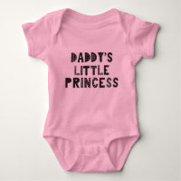 La pequeña princesa de papá Personalizado cute Chi
