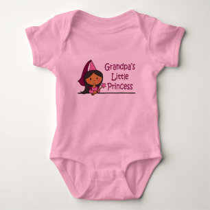 Body Para Bebé La pequeña princesa del abuelo