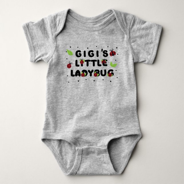 Body Para Bebé La pequeña ratonera de Gigi - Cute (Anverso)