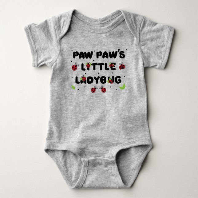 Body Para Bebé La pequeña ratonera de Paw Paw - linda (Anverso)