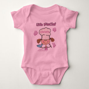 Body Para Bebé La pequeña señorita Chef Personalizada