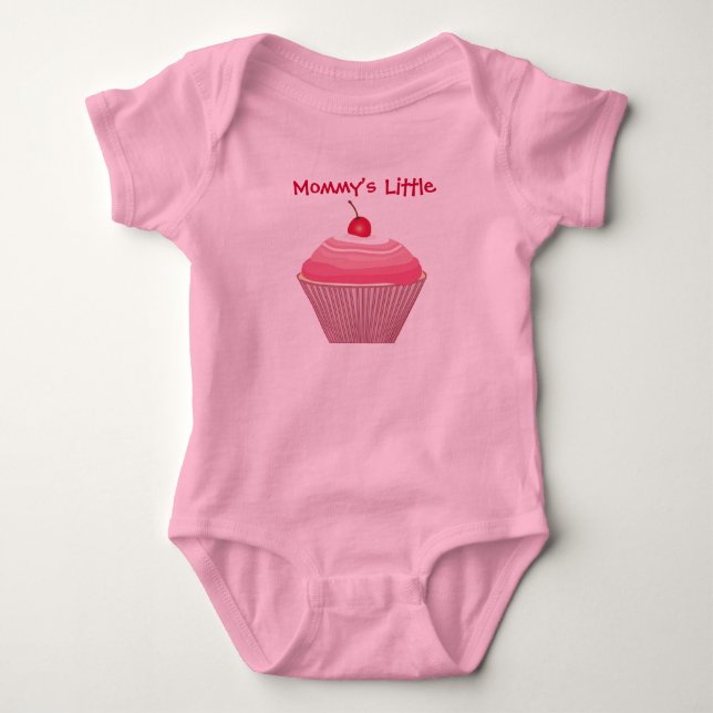 Body Para Bebé La pequeña tarta de mamá (Anverso)