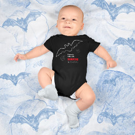 Body Para Bebé La pequeña vampiresa de mamá de Halloween
