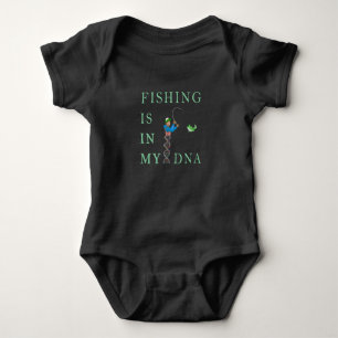 Body Para Bebé La pesca está en mi ADN