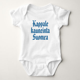 Body Para Bebé La pieza más bella de Finlandia 1