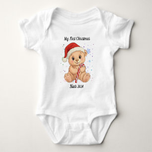 Body Para Bebé La primera Navidad del bebé