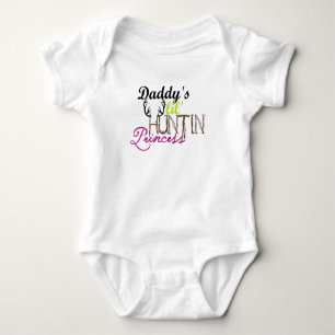 Body Para Bebé La princesa de caza de papá