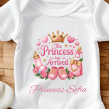 La Princesa Ha Llegado Niña Personalizado