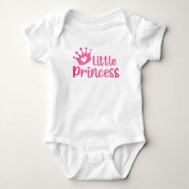 Body Para Bebé La princesa pequeña. Personaliza el traje de bebé