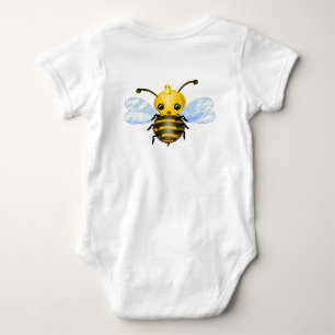 Body Para Bebé La reina linda abeja