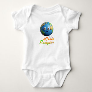 Body Para Bebé La Tierra Ama a Todos