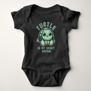 Body Para Bebé La Tortuga es mi Animal Espiritual Regalo de Amant