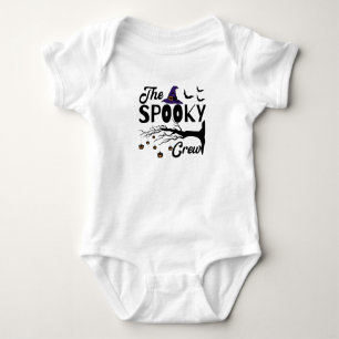 Body Para Bebé La tripulación espeluznante de Halloween