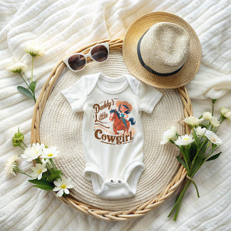 Body Para Bebé La Vaquera de Papá