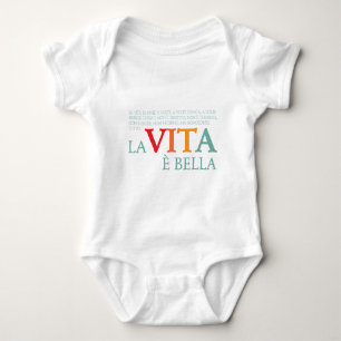 Body Para Bebé La vida es bella