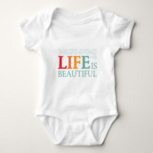 Body Para Bebé La vida es bella