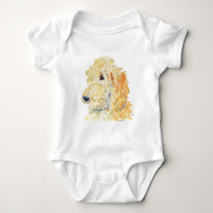 Body Para Bebé Labradoodle poner crema #2 Onsie/enredadera