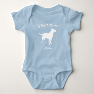 Body Para Bebé Labrador Dog Baby Shower
