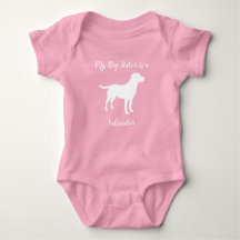 Labrador Perro Baby Shower Chica Lab Pink