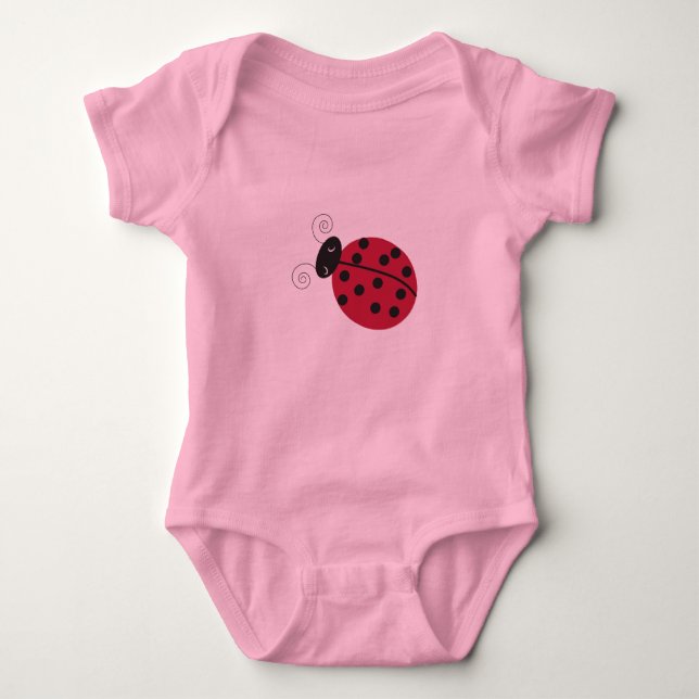 Body Para Bebé Lady Bug (Anverso)
